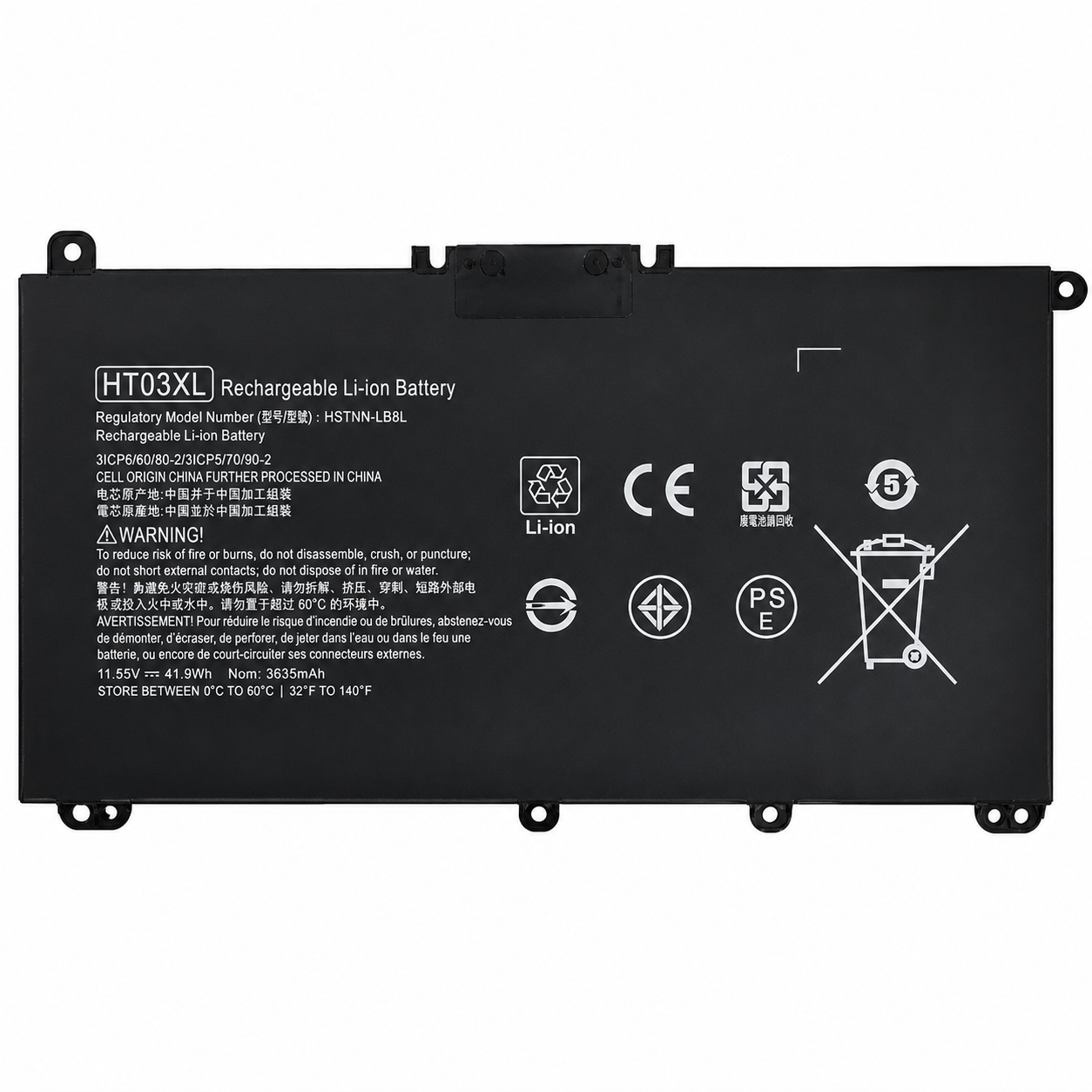 HP HT03XL Laptop Battery