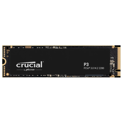 Crucial P3 500GB PCIe NVME