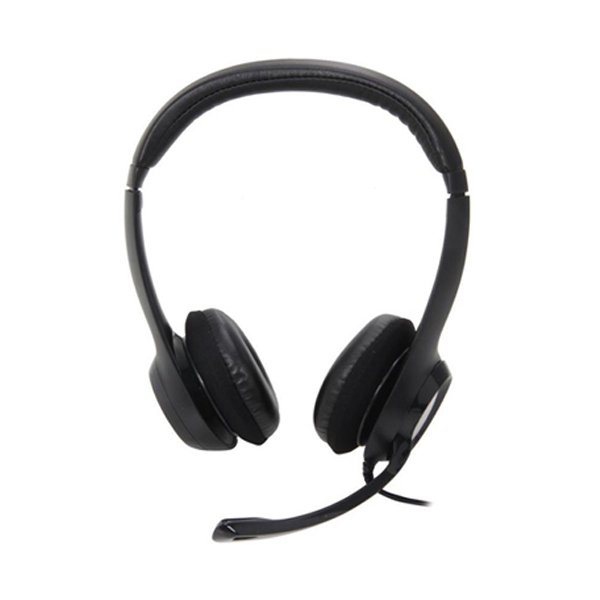 Logitech H390 USB Headset with Noise-Cancelling Mic | Wired PC Headset