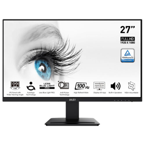 MSI PRO MP273A 27” 100HZ FHD IPS MONITOR