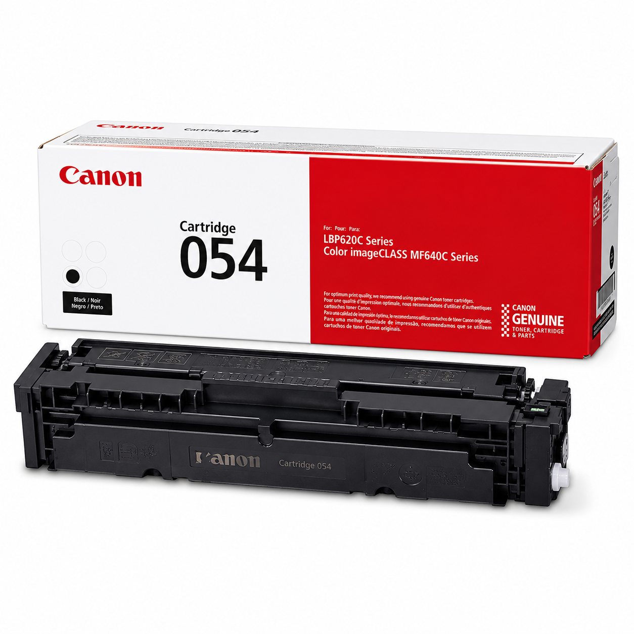 Canon 054 Black Toner Cartridge | Genuine Original Laser Toner for Canon Color imageCLASS Printers - Image 2
