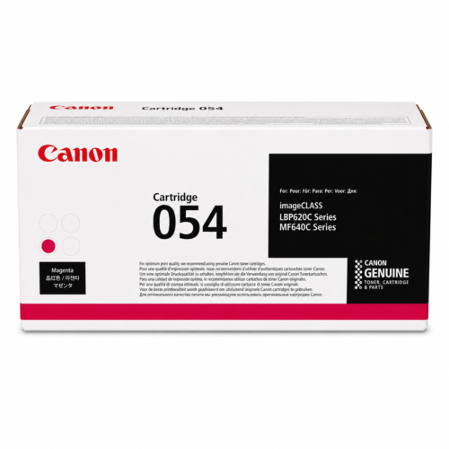 Canon 054 Magenta Toner Cartridge | Genuine Original Laser Toner for Canon Color imageCLASS Printers