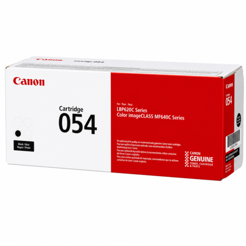 Canon 054 Black Toner Cartridge | Genuine Original Laser Toner for Canon Color imageCLASS Printers