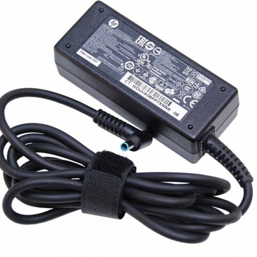 HP 19.5V 2.31A 45W Blue Tip Laptop Charger front view