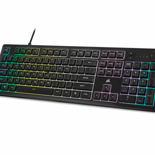 CORSAIR K55 CORE RGB Gaming Keyboard with Customizable RGB Lighting