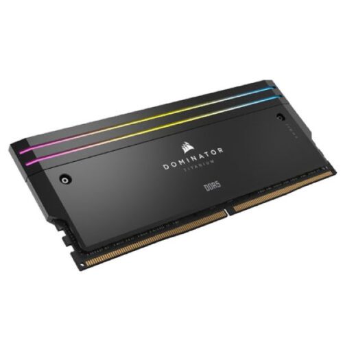 CORSAIR DOMINATOR TITANIUM RGB 64GB (2×32GB) 6400MHz DDR5 Memory