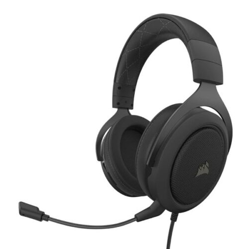 CORSAIR Gaming Headset – HS65 SURROUND Wired Carbon