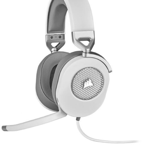 CORSAIR Gaming Headset – HS65 SURROUND Wired White