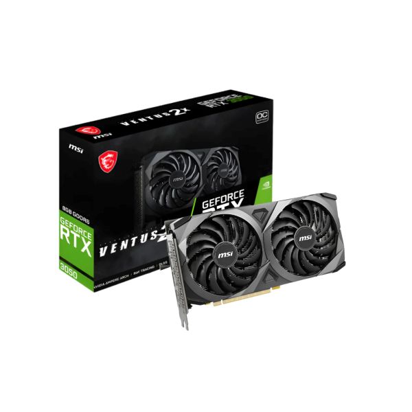 MSI GeForce RTX 3050 VENTUS 2X XS 8G OC Graphics Card