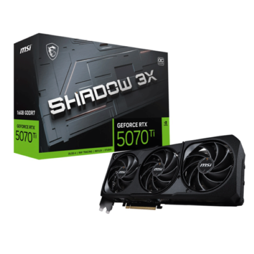 MSI GeForce RTX 5070 Ti 16G VENTUS 3X OC Graphics Card