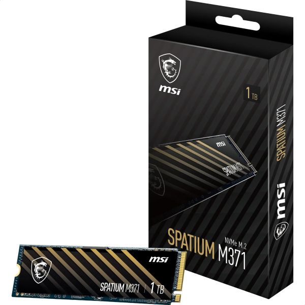 MSI SPATIUM M450 500GB PCIe 4.0 NVMe M.2 SSD