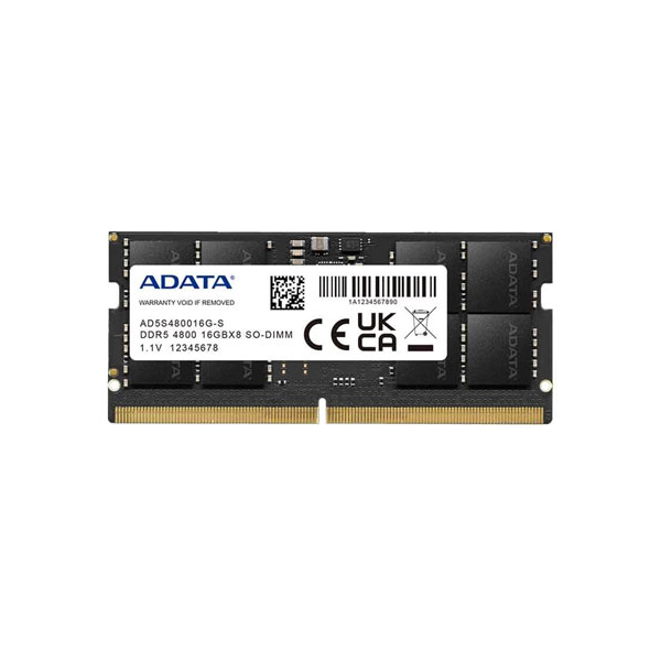ADATA 16GB DDR5 4800MHz Laptop RAM