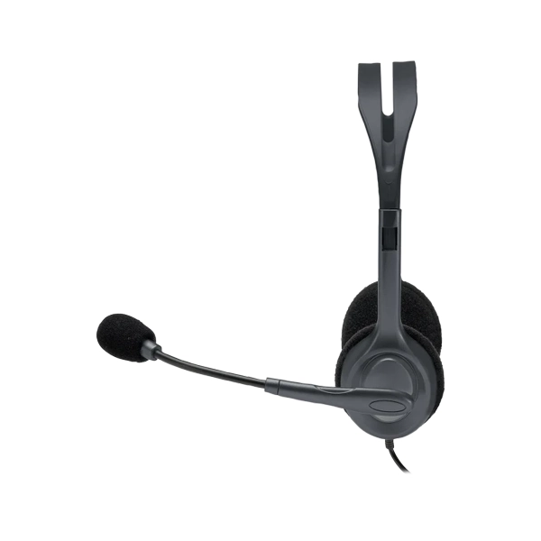 Logitech H111 Wired Stereo Headset with Mic | 3.5mm PC Headset - Image 2