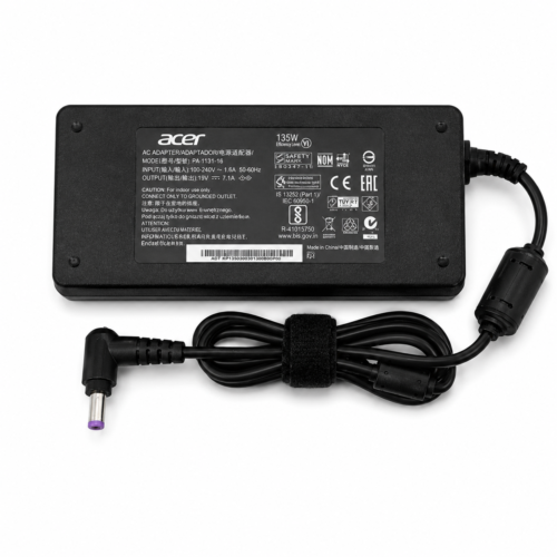 Acer 180W Laptop Power Adapter 19.5V 9.23A Purple Pin with Power Cable