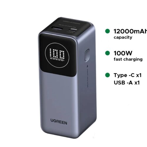 UGREEN 12000mAh 100W Nexode Fast Charging Power Bank PB724