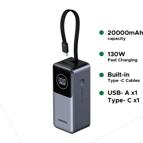 UGREEN 20000mAh 130W Nexode Power Bank PB723
