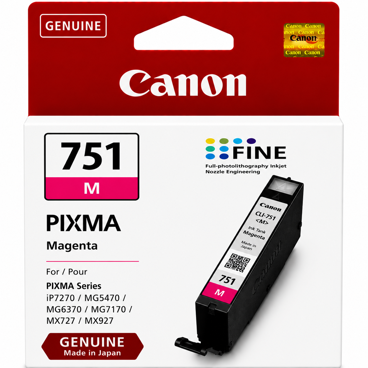 Canon CLI-751 Original Magenta Ink Cartridge