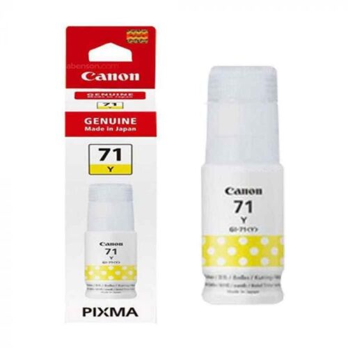 Canon GI-71 Yellow Ink Bottle for PIXMA MegaTank G-Series Printers