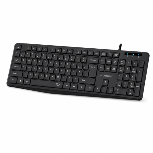 Alcatroz KB15000 Silent Wired USB Keyboard
