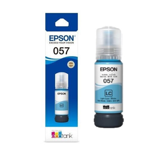 Epson 057 Light Cyan Ink Bottle 70ml T09D500 for EcoTank Printers