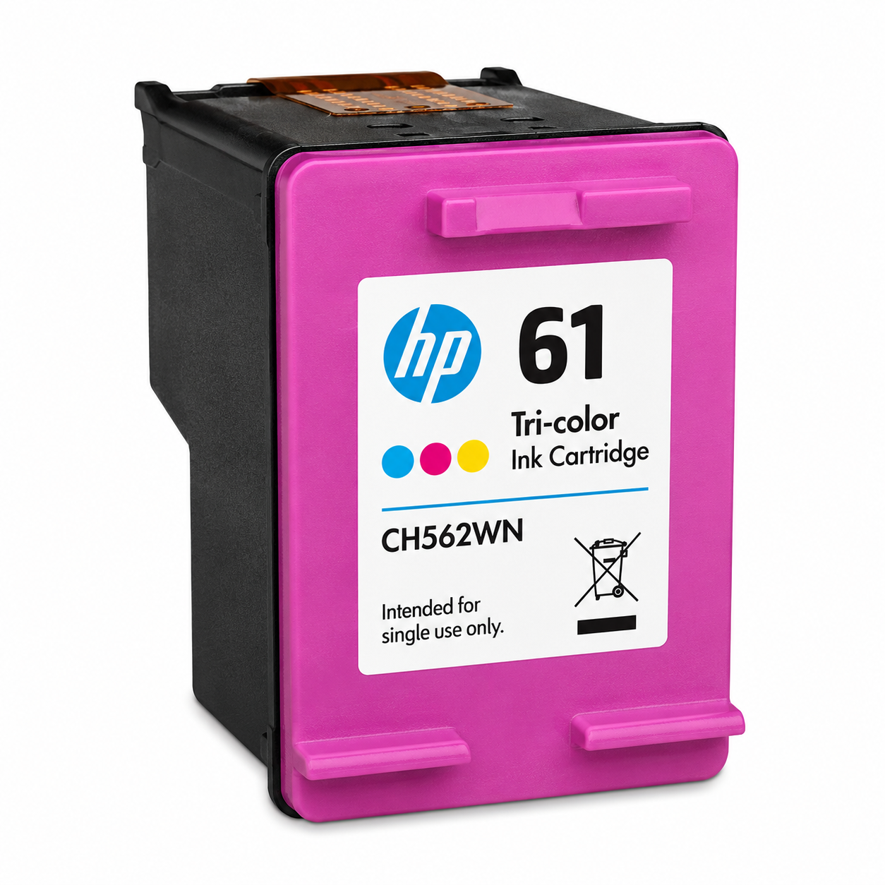 HP 61 Tri-Color Ink Cartridge (CH562WN) - Image 2