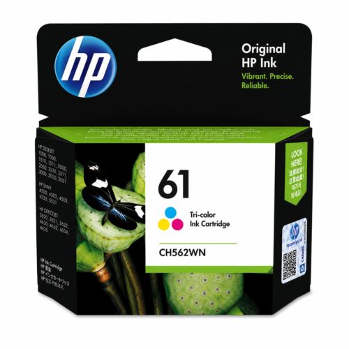 HP 61 Tri-Color Ink Cartridge (CH562WN)