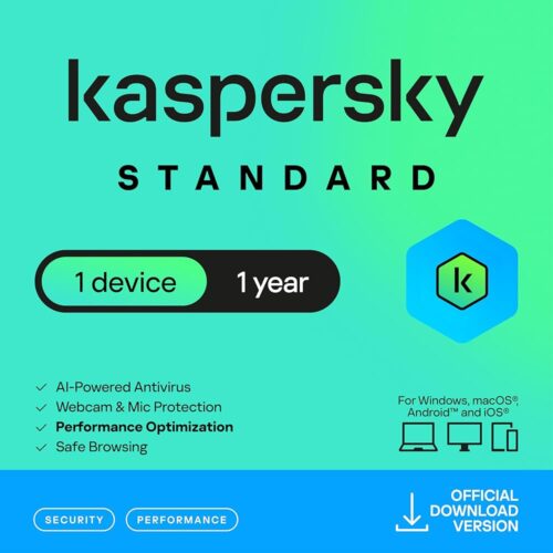 Kaspersky Standard 1 - Device 1 Year