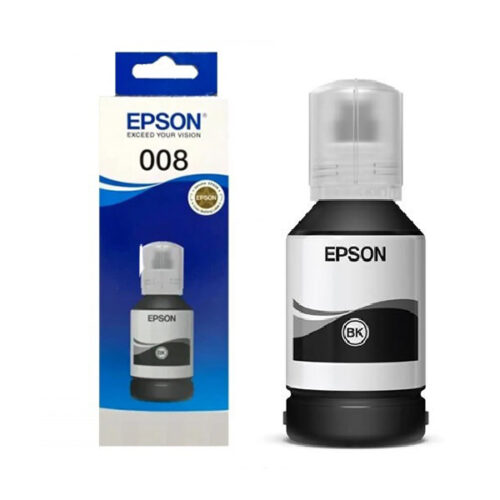 Epson 008 Black Ink Bottle 127ml T06G100 for EcoTank Printers