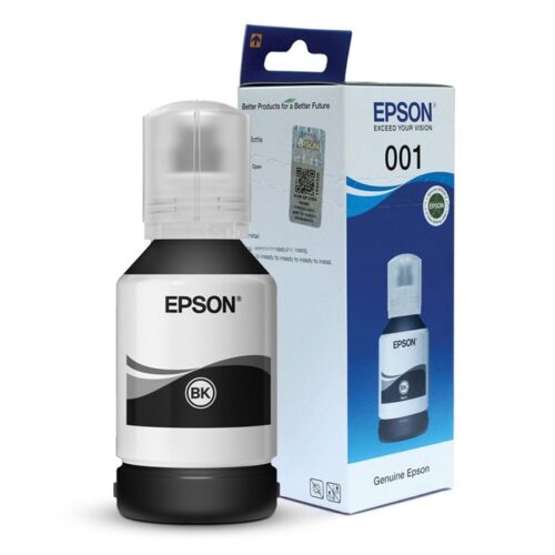 Epson 001 Black Ink Bottle 127ml T03Y100 for EcoTank Printers