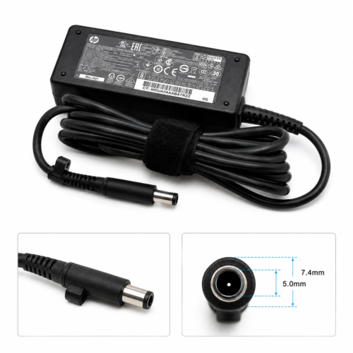 HP 65W Laptop Power Adapter 19.5V 3.33A 7.4×5.0mm Big Pin
