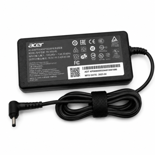 Acer 65W Laptop Charger 19.5V 3.42A | 3.0×1.1mm Small Pin