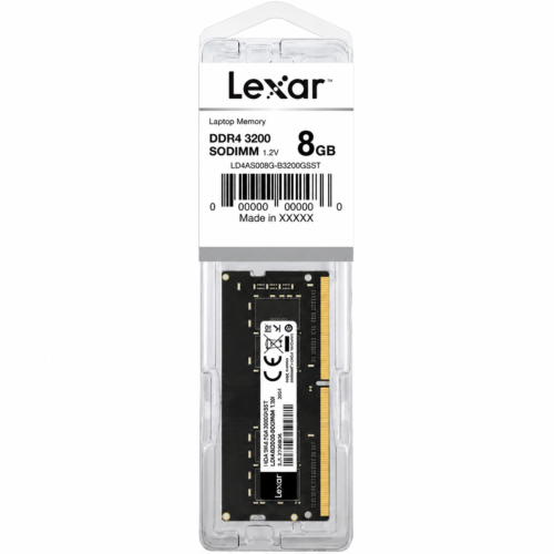 Lexar 8GB DDR4 3200MHz SO-DIMM Laptop RAM