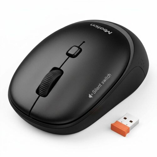 Meetion R571 Wireless Mouse – Silent 1600 DPI Optical Mouse