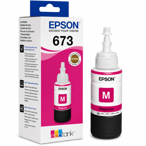 Epson 673 Magenta Ink Bottle (T6733) – Genuine Original