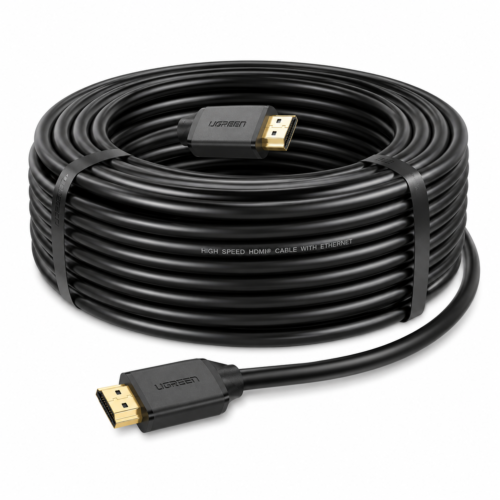 UGREEN HD104 HDMI to HDMI Cable 25M (10113) | 4K@30Hz | HDMI 1.4 | 3D, ARC, Ethernet Support | Gold-Plated Connectors