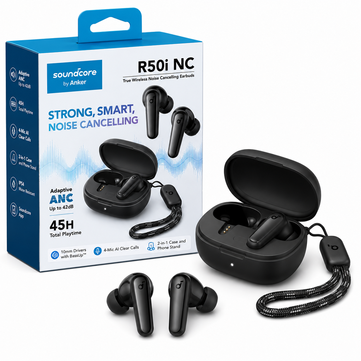 Anker Soundcore R50i NC True Wireless Bluetooth Earbuds - Image 2