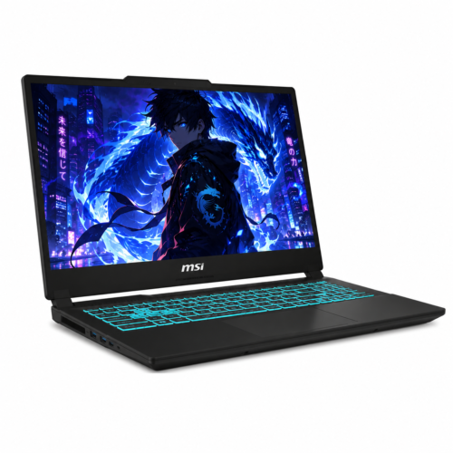 MSI Cyborg 15 Black Edition A13VE-2450XLK Gaming Laptop with Intel Core i5-13420H and RTX 4050 6GB