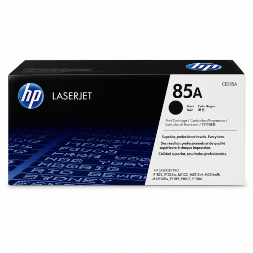HP 85A Black Original LaserJet Toner Cartridge (CE285A) for HP LaserJet Pro P1102, M1132 & M1212 Printers