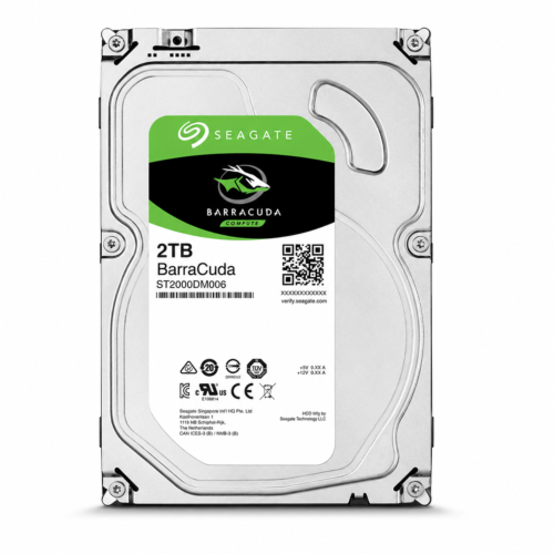 Seagate BarraCuda 2TB 7200RPM SATA 3.5" Internal Hard Drive