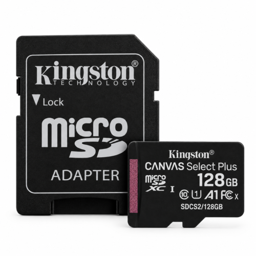 Kingston 128GB Canvas Select Plus microSD Memory Card