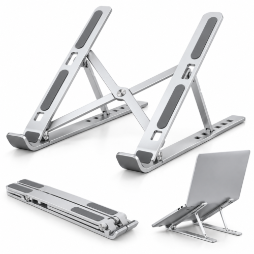 Creative Folding Laptop Stand Storage Bracket