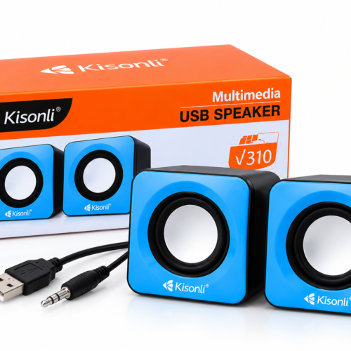 Kisonli V310 2.0 Multimedia USB Computer Speaker